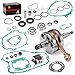 Engine Rebuild Kit Crankshaft Piston Gaskets Seal For KAWASAKI KX 85 2001-2005