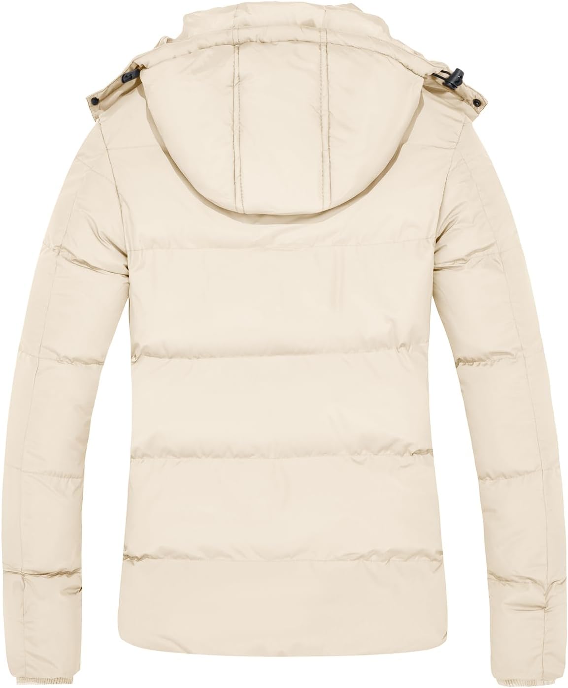 FARVALUE Women's Winter Coat Thicken Puffer Jacket Warm Bubble Coat with Removable Hood - Image 2