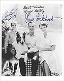 Lassie Tv Cast - Photograph Signed co-signed by Jon Provost, June Lockhart, Hugh Reilly