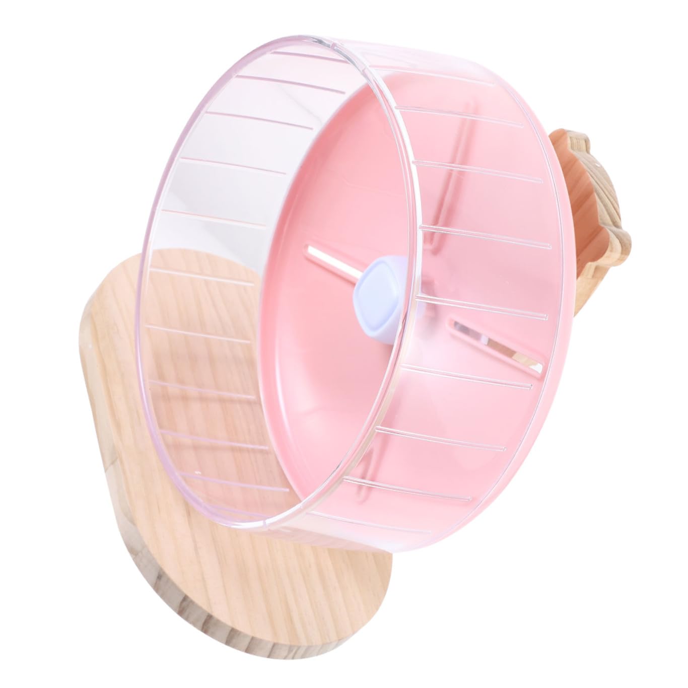 PLAFOPE Geräuschloses mit Ergonomischem Design aus Abs und Hamsterrad 20cm Laufrad zur Steigerung der Aktivität für Chinchillas und Hamster im Käfig