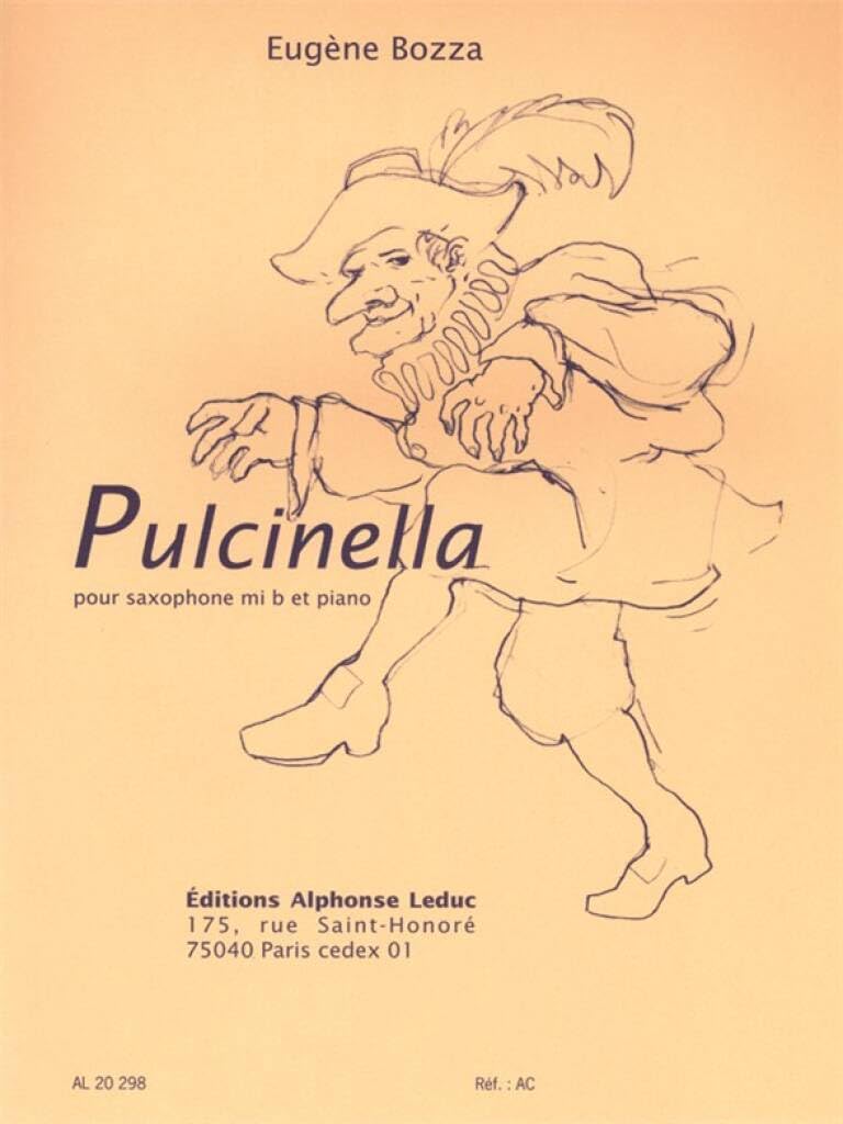 Pulcinella - Saxophone Mib Et Piano      Paperback – November 9, 2005