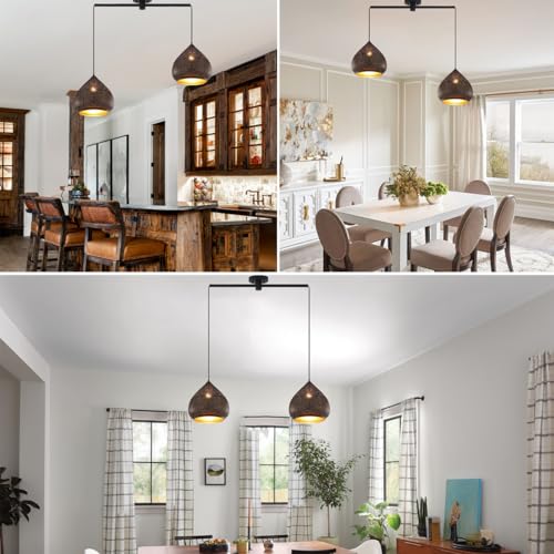 Image of Pendant Lights Kitchen Island, 2-Light Moroccan Dome Pendant Lamp