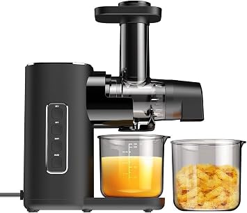 Easy to Clean Fruit and Vegetable Juice Extractor - Anti-Drip & Anti-Slip Function Whole and Juicers