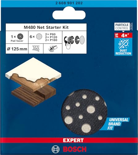 Kit de disques abrasifs réticulés Expert M480 7 pièces BOSCH 2608901202 - vue 4