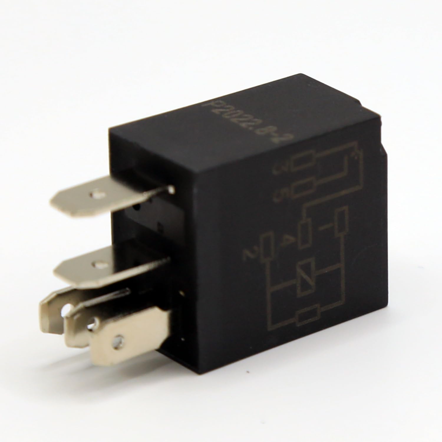 2 paquetes de relés F57B14B192AA de 5 pines 10A/20A 12VDC, relé automotriz F57B 14B192 AA para vehículos Ford, Cadillac y Toyota