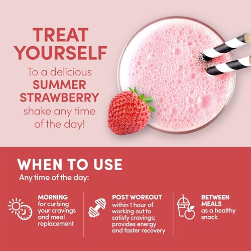 Image of Designer Wellness, Designer Whey, Natural Whey Protein Powder with Probiotics, Fiber, and Key B-Vitamins for Energy, Gluten-Free, Summer Strawberry, 2 lb