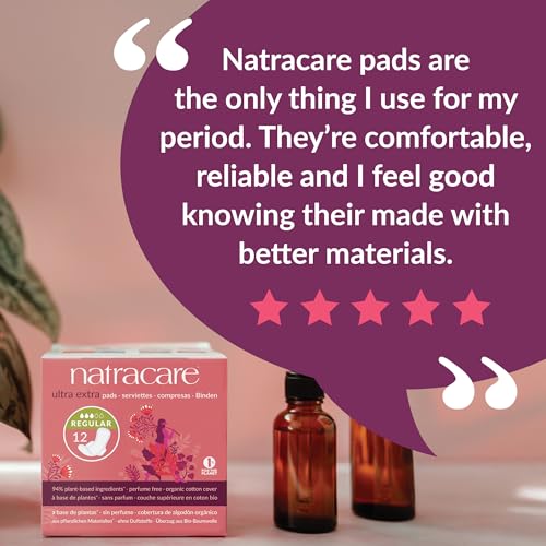 Image of Natracare Ultra Extra Pads w /Wings - Long - Organic and Natural - 8 Count (Pack of 4)