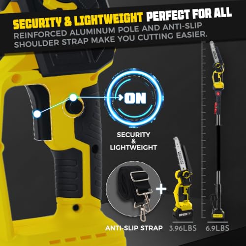 Brushless 2-IN-1 8-Inch Pole Saw