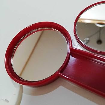 Amazon.co.jp: 昭和レトロ 花王 カオーフェザー ノベルティ 手鏡