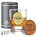 Produktbild CROWNLY CRYSTAL® Geschenke für Männer Personalisierte Geschenke Weihnachtsgeschenke für Männer Papa Geschenk Whisky Gläser Vater Geschenke Vatertagsgeschenk für Papa Geschenk Papa Geburtstag