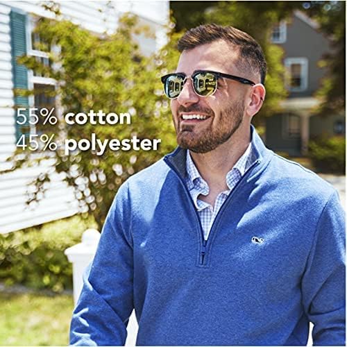 Vineyard Vines Men's Saltwater Quarter-Zip Pullover Sweater - Image 3