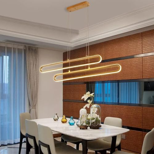 Lustre de table à manger variable LED tricolore pour un éclairage sur mesure