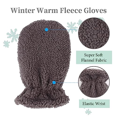 Zsedrut Baby Boys Winter Glove Warm Toddler Infant Girls Mittens Fleece Lined Gloves 1-7 Years4
