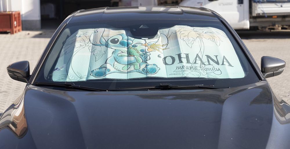 Pare-Soleil Voiture Superman 130x70 Cm - Protection Pare-Brise, Imprimé DC Comics - Avec Ventouses