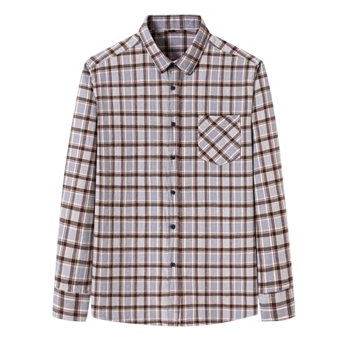 Camisas Hombre Manga Larga Verano Antiarrugas Camisa Hawaiana Hombre Personalizada Camisa Hombre Manga Larga Slim Fit Camisas de Verano Hombre Lino Manga Larga Gris Oscuro,M