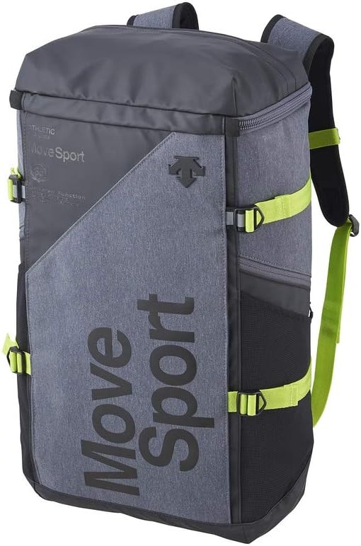[ムーブスポーツ] デサント バックパック リュックサック 【EC限定モデル,レインカバー付きあり】 PCポケット 再帰反射 40L 通勤 通学 部活