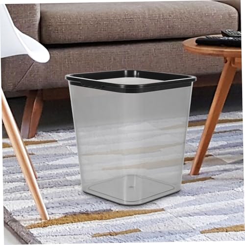 Cesto rectangular de plástico para basura 10 galones miniatura 6