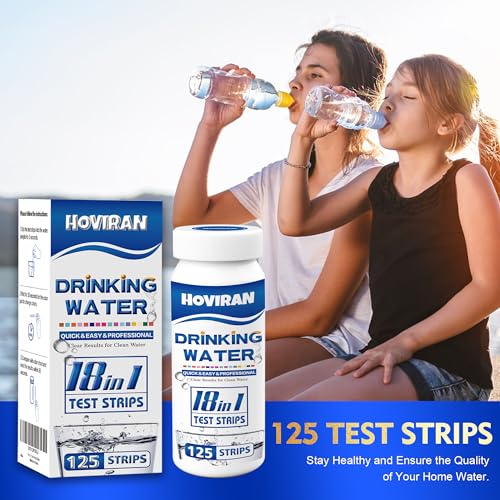 Image of Drinking Water Test Strips 125ct 18 Parameters, Home Water Test Kit
