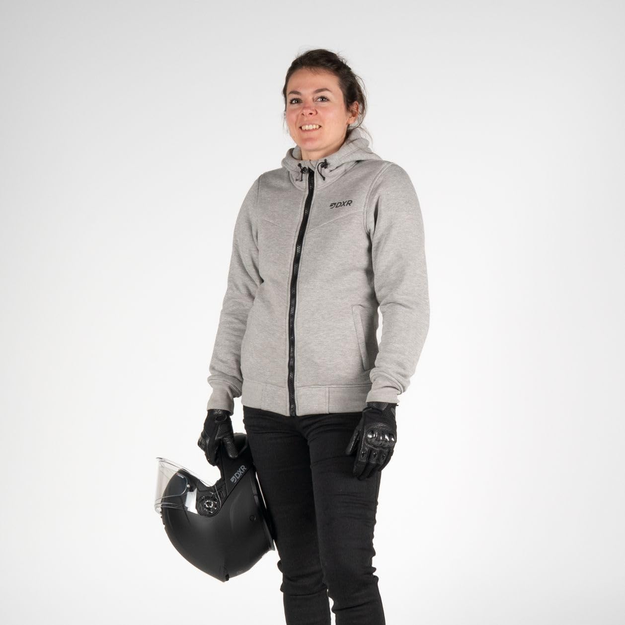 Sweat moto FLEEZ LADY Femme Homologué EN17092 A Mi-saison 42 | matière renforcée