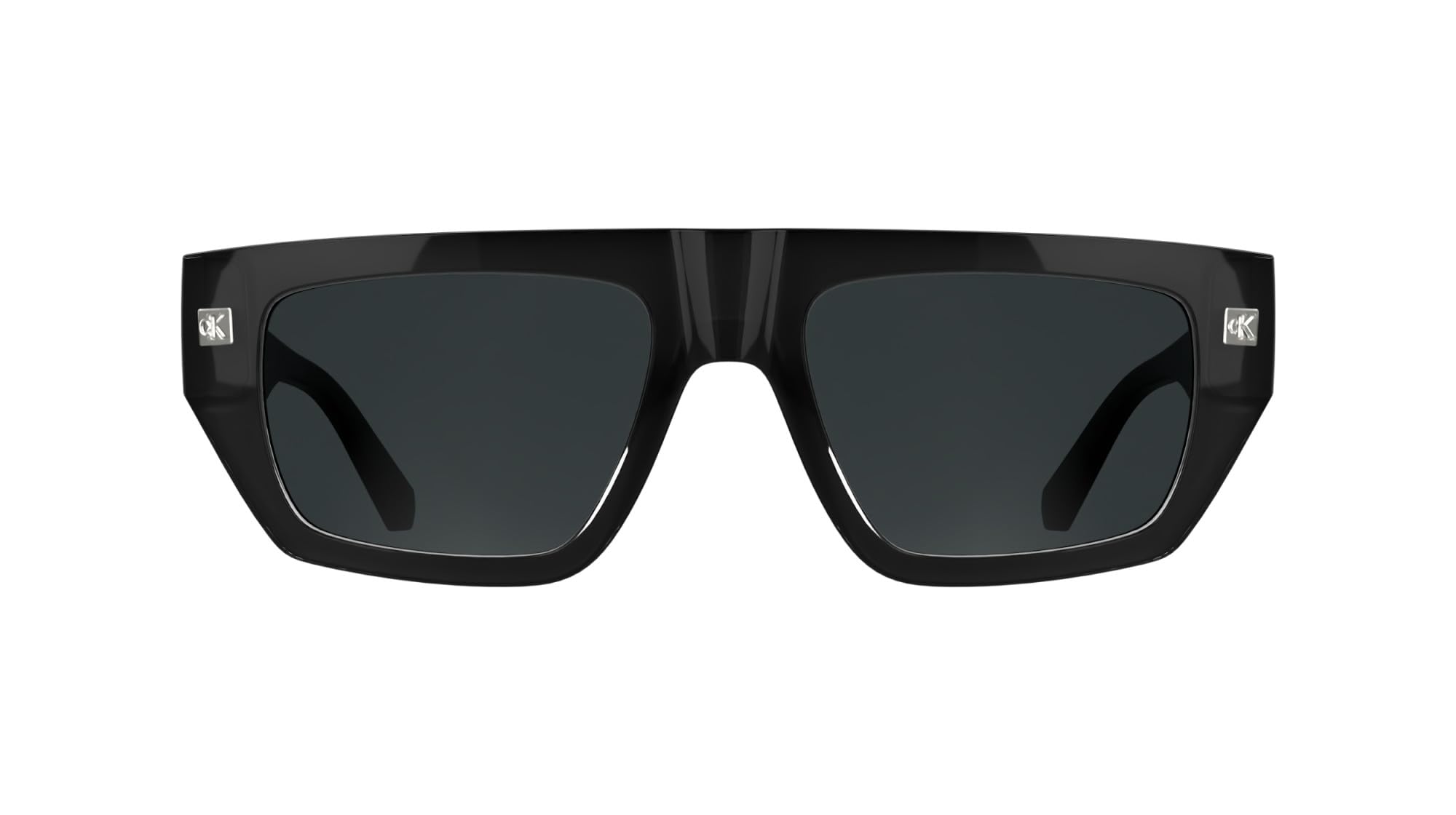 Calvin Klein Jeans Unisex Adult Sunglasses CKJ25619S - Black with Solid Grey Lens