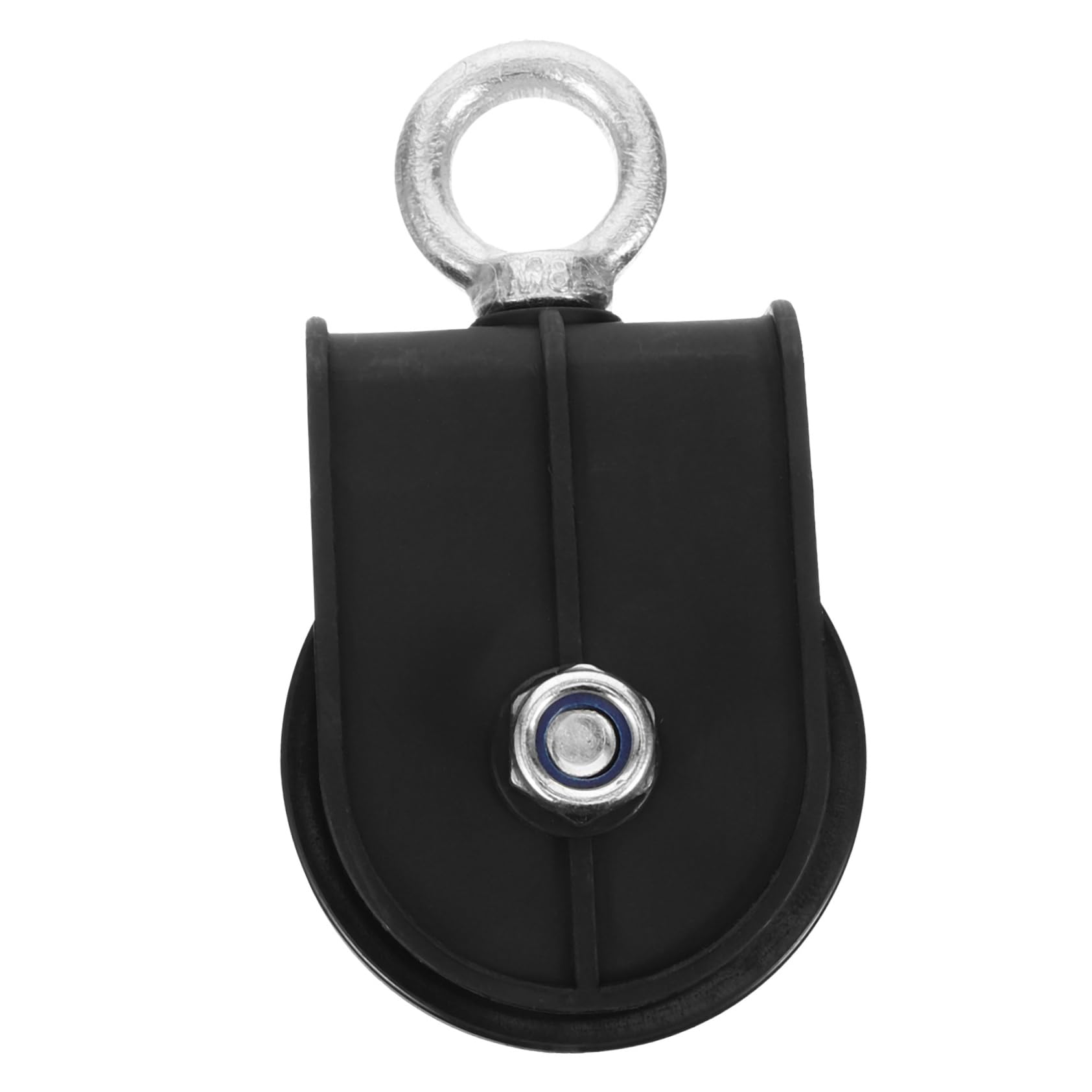 Koło pasowe do siłowni, koła pasowe łożyskowe, System krążków do linek fitness Czarny 13 x 7 x 3,5 cm