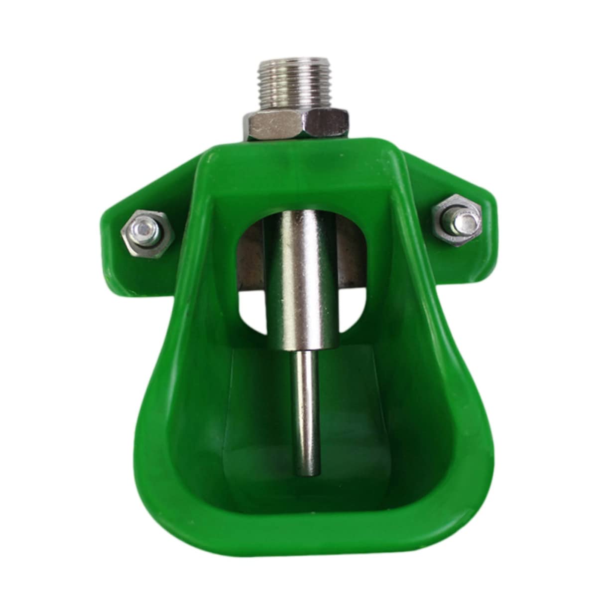 Bebedero de Acero Inoxidable para Cerdos, 3 Piezas Verde | Nivel de Agua Estable, Resistente al Óxido, Uso en Granja, Agua Limpia sin Desperdicio