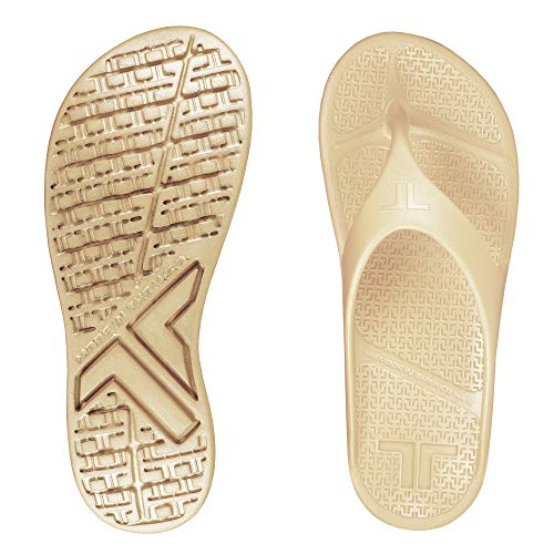 Image of Telic Unisex Adult Energy Flip Flop Arch Support Cushioned Sandals