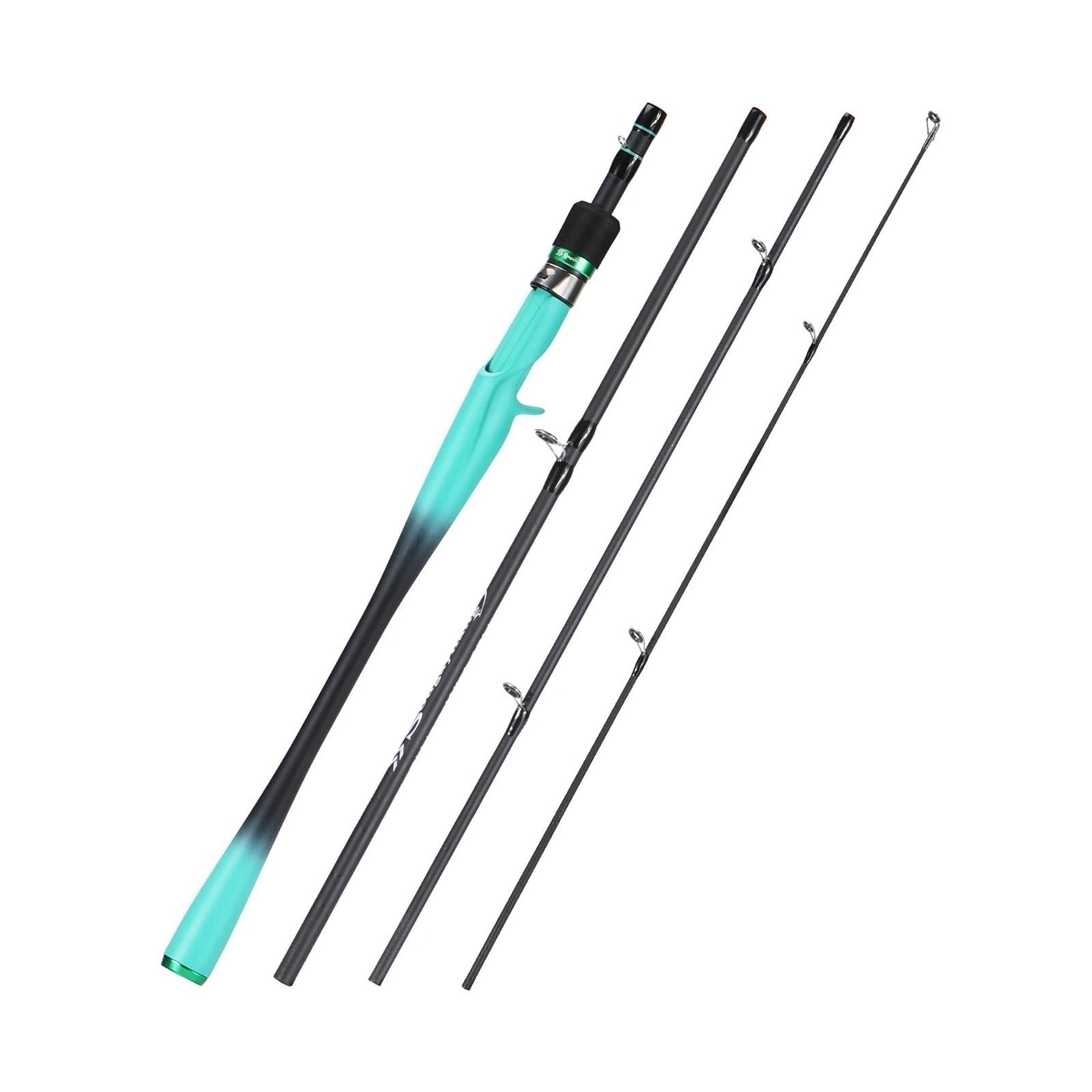 best fresh water fishing rods – SJDPZ69KJ Saltwater Freshwater 1.8/2.1m 4 Section ...