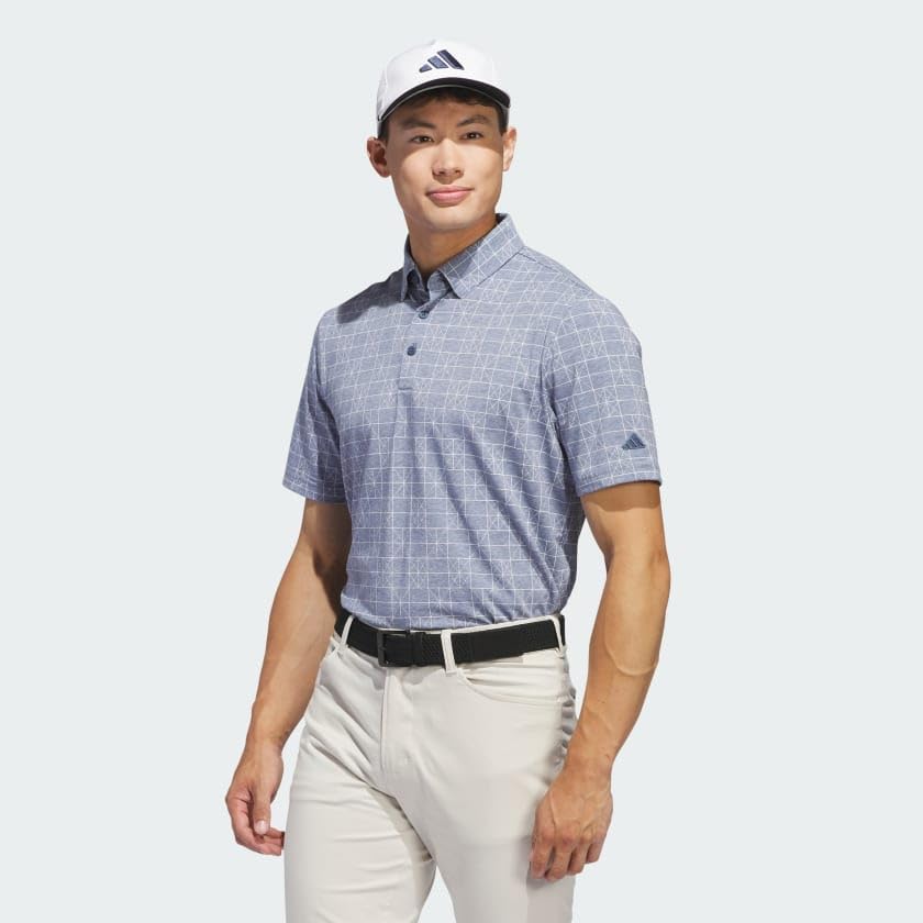adidas Men's Go-to Novelty Golf Polo Shirt2