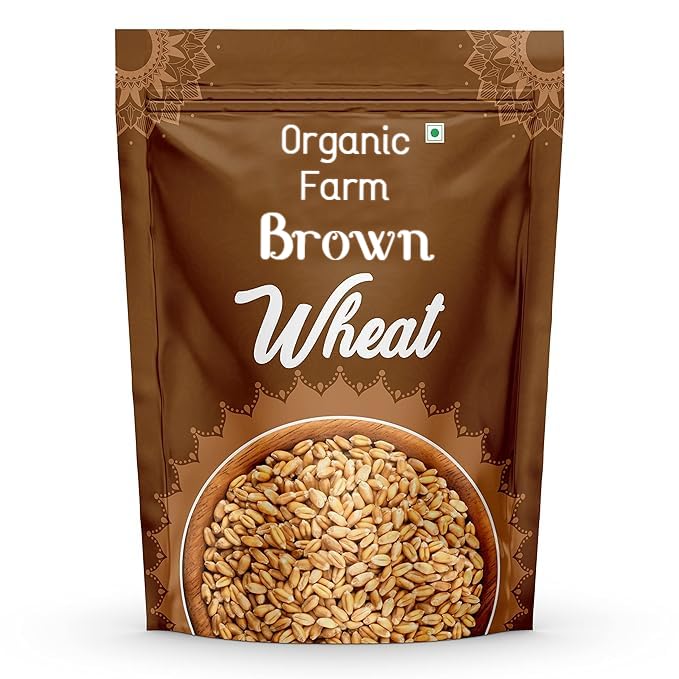 Oragnic Farm Organic Wheat Premium Gehoon Godhuma 100% Organic Chemical Free & Pesticides Free (1)