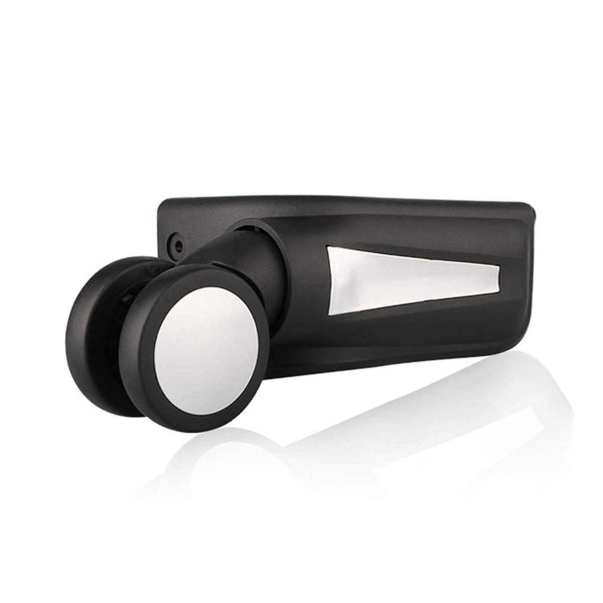 Ruedas para Equipaje, Ruedas giratorias de 360 ​​Grados, silenciosas, Repuesto for Maletas, Color Negro