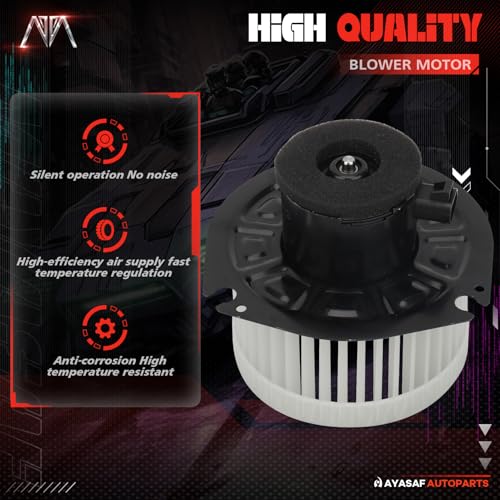 Image of 700073 HVAC Blower Motor Assembly w /Fan Cage fit for Chevy 01-03 Impala /00-04 Corvette /01-03 Monte Carlo, for Buick 01-04 Regal /Century, for Olds 01-02 Intrigue, for Pontiac 00-03 Grand Prix