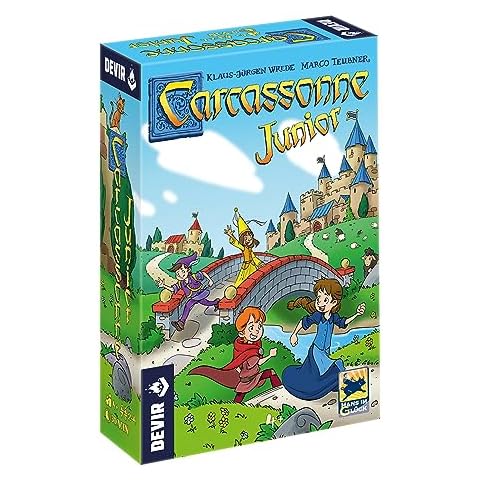 Devir Carcassonne Junior Board Game for Kids Cover