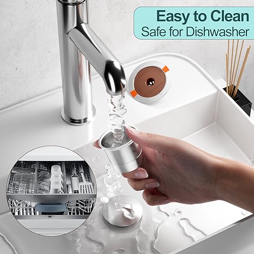 image for RETHONE K Cup Reusable Coffee Pods, Stainless Steel Reusable K Cups Co