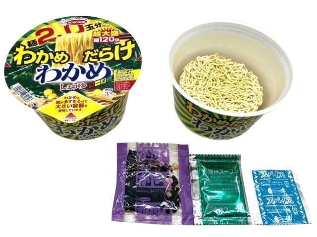 Amazon.co.jp: 【販路限定品】エースコック わかめだらけ わかめ