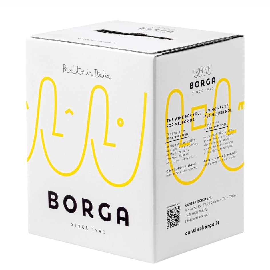 2023 Bag in Box VERDUZZO amabile Veneto BORGA 5 lt.