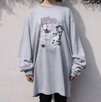 Amazon.co.jp: 夜以外もよく眠るエルマちゃんロングTシャツ suisさん