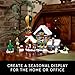 LEGO Icons Santa's Post Office Building Set for Adults - Christmas Village Decoration for Home - Includes Santa Minifigure, 4 Elves Minifigures, and More - Gift Idea for Men and Women - 10339