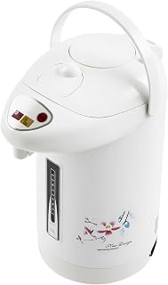 Electric Kettle 3L White 750W Countertop Hot Water Dispenser | 304 stainless steel PP 3L capacity water level indicator lid for tea coffee kitchen office