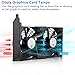 GDSTIME Graphic Card Fans, Graphics Card Cooler, Video Card Fan, PCI Slot Dual 90mm 92mm Fans, VGA Cooler