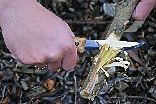 Bps Knives Set Hk1S And Bs3S Set - Carbon Steel Knives Full Tang Knives With Leather Sheaths Scandi Grind Camping Bushcraft Knives Bushlore #TOP3