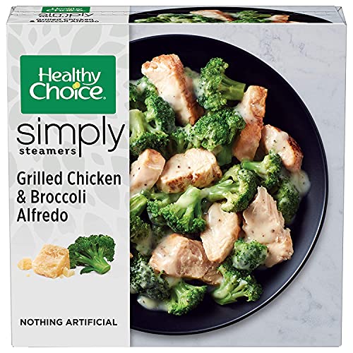 Healthy Choice Combo Pack - Beef Teriyaki - Grilled Chicken & Broccoli Alfredo - Grilled Chicken Marinara - Grilled Chicken Pesto - Sweet and Sour Chicken - 1 Box of Each, 5 Total - Thumbnail 5