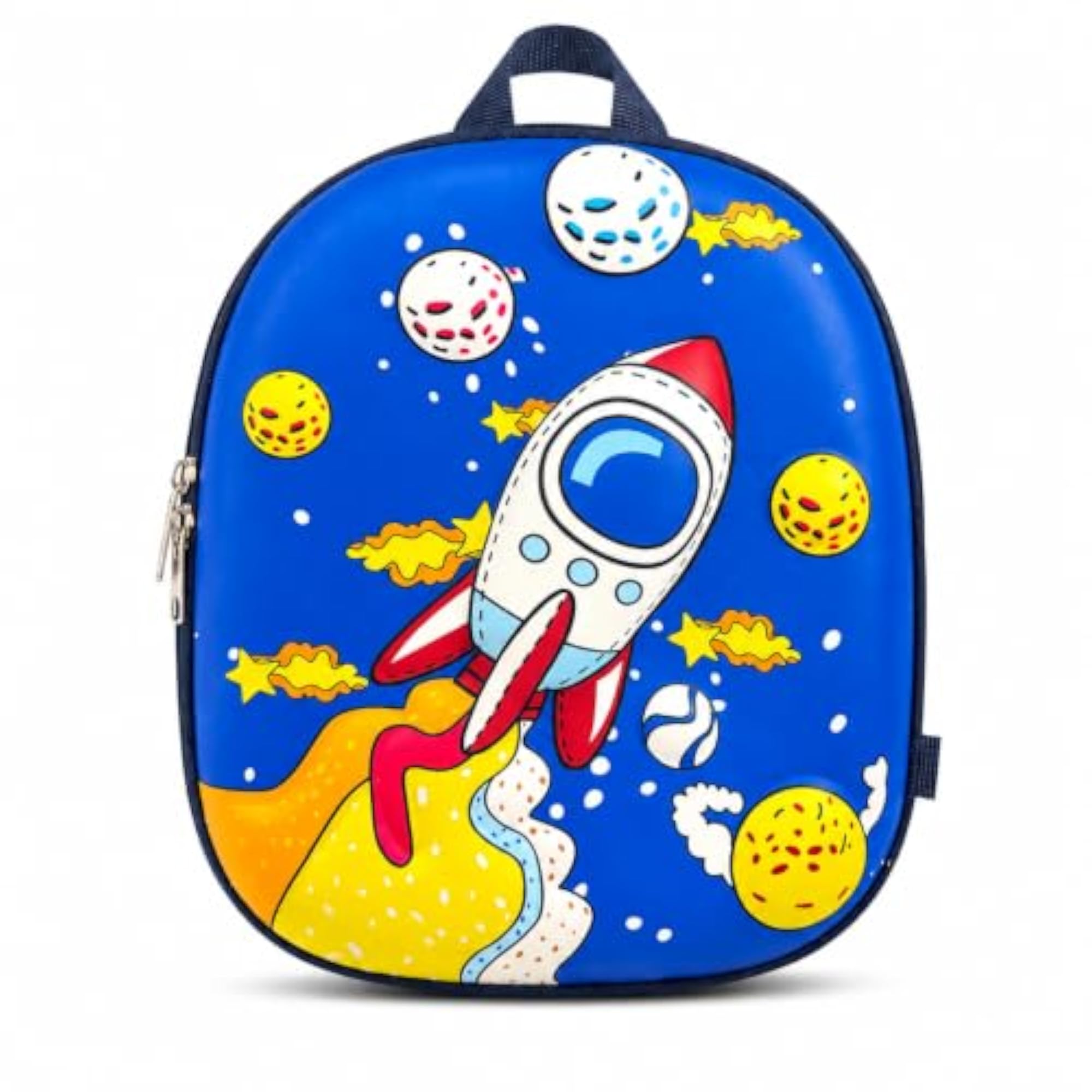 3D EVA Kids Backpack for Boys & Girls, Space Rocket Design