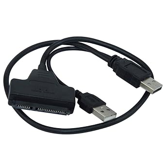 USB 2.0 To SATA Converter Adapter Cable For 2.5 SATA HDD and SSD Hard Drive Disk Reader for External Use