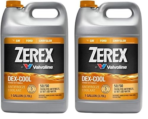 Valvoline Zerex DEX-Cool Organic Acid Technology 50/50 Ready-to-Use Antifreeze/Coolant 1 ...