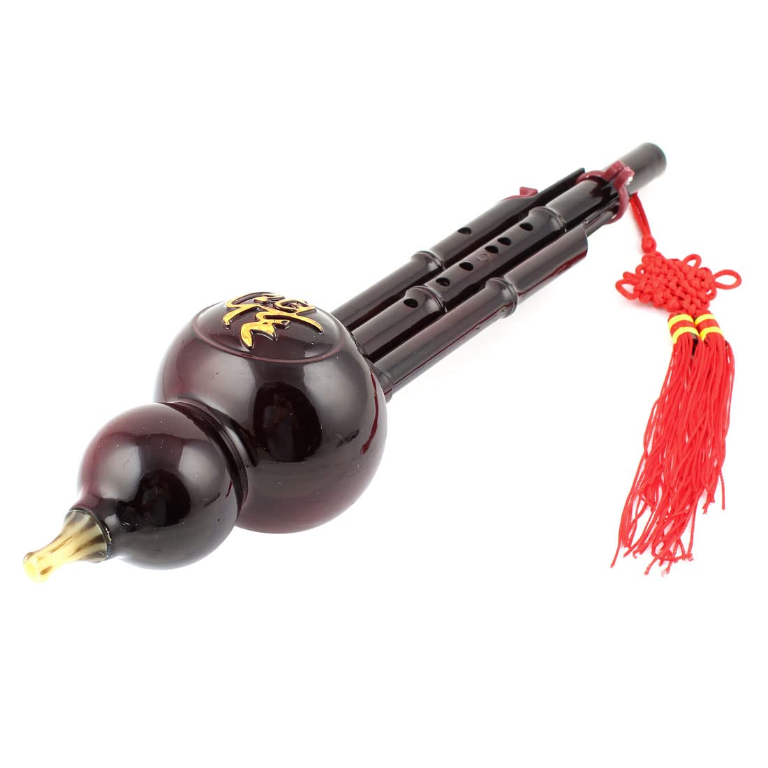 Ruilogod Chinois hulusi gourd cucurbit flûte yunnan instrument ethnique noir