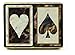 Congress Black Marble Jumbo Index Playing Cards