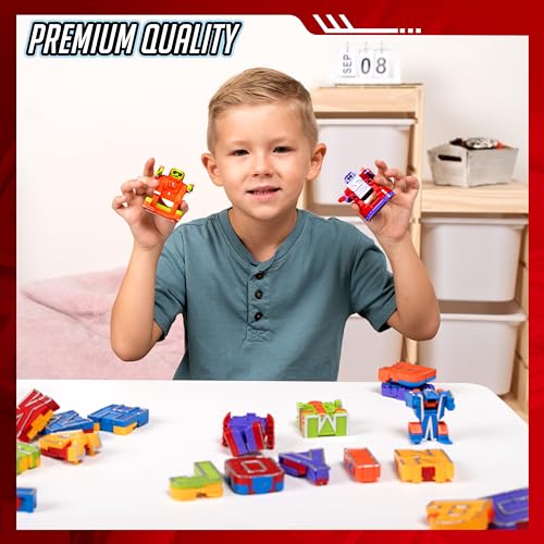 JOYIN Alphabet Robots Toys for Kids, ABC Learning Toys, Alphabots, Letters, Learning & Education Toy, Carnival Prizes, Treasure Box and Prize for Classroom, Birthday Gift for Kids 3 4 5 6 7 8 by JOYIN - Used condition - Image 7
