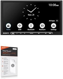 BoxWave Screen Protector Compatible With Sony XAV-AX4000 - ClearTouch Anti-Glare (2-Pack), Anti-Fingerprint Matte Film Skin