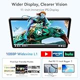 OSCAL Android Tablets 11 Inch, 24GB RAM+128GB /2TB ROM, 4G LTE+5G Wifi Tablet with Sim Card Slot, 120Hz HD, Android Tablet,Octa-Core, 7700mAh, 13MP+8MP, Widevine L1, Netflix,PC Mode 2.0, GPS - Image 7